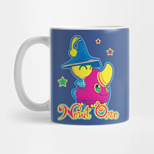 Newt One Blue Contour Mug